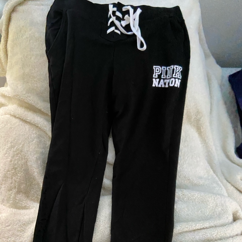 Black Victoria’s Secret Jogger sweatpants